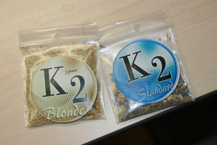 Two packages of synthetic CBD called K2 are under temporary ban in New Jersey.