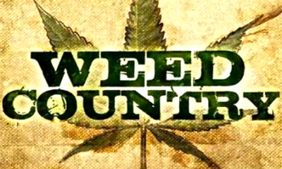 Logo of Discovery Channel's show Weed Country.
