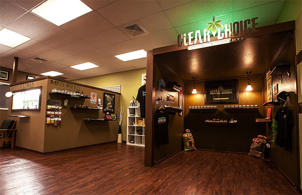 A Welcoming Lobby Area at the Dispensary Clear Choice