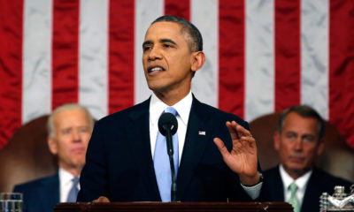 President Barack Obama delivers the State of Union address before Congress on Tuesday, Jan. 28, 2014 | Cannabis Now Magazine (AP Photo/Larry Downing, Pool)