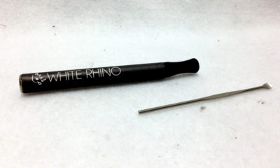 Waxy Pen by White Rhino is a disposable vape pen designed for full-melt concentrates.