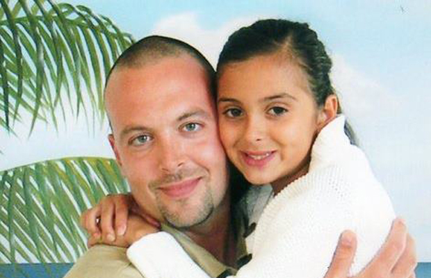 Luke Scarmazzo and his daughter.