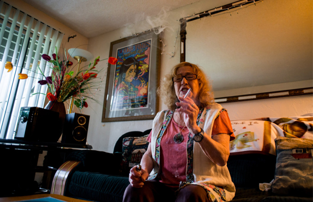 Elvy Musikka is one of only four New York recipients of federal medical marijuana for glaucoma.