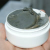 An open container full of Xternal’s infused mud mask.
