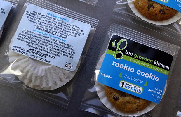 Packages of "rookie cookies" are low dose edibles to help those who dislike the intense high of edilbes.