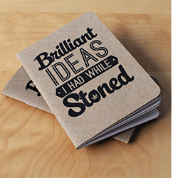 Brilliant Ideas I Had While Stoned Notebook