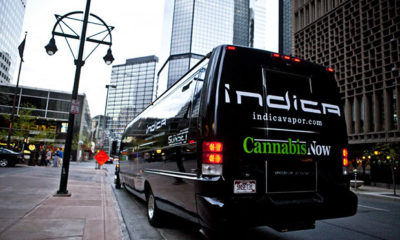Indica Bus on Streets on 4/20