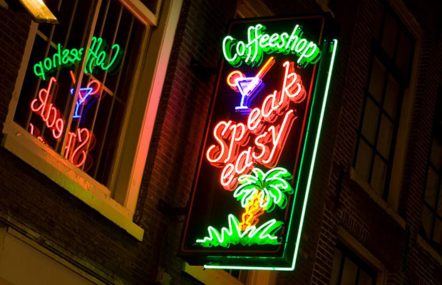 Speak Easy Coffeeshop in Amsterdam