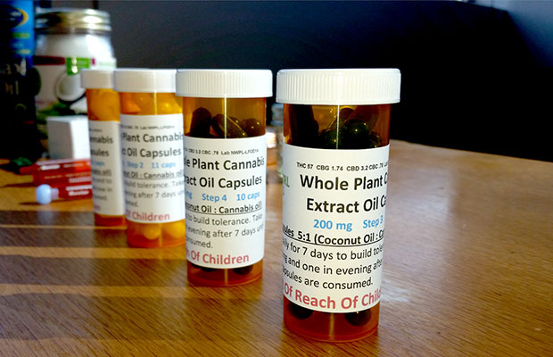 Cannabis in Prescription Bottles Distributed in Legal States