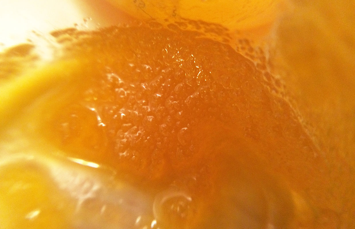 Orangey Live Resin Bubbles