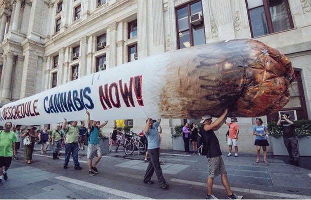 Giant Joint Cannabis Now Magazine