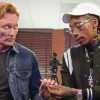 Celebrities Conan O'Brein and Wiz Khalifa Toke Together