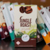 The new wrappings of Jungle Roast's medicated edible to avoid children purchasing edibles.