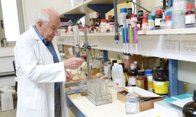 Dr. Raphael Mechoulam is the founding father of modern cannabis medicine, with research achievements including the discovery of the THC molecule and the endocannabinoid system.