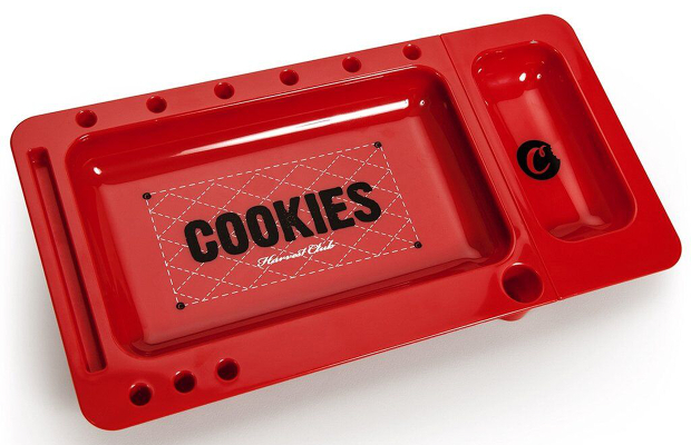 Cookies SF is famous for their weed, and now you can break up and roll up yours on their tray. 
