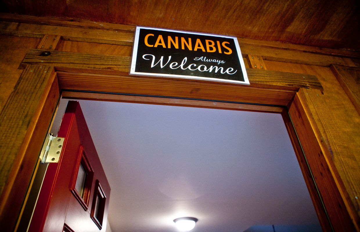 There's no place like home, and home is where the cannabis is.