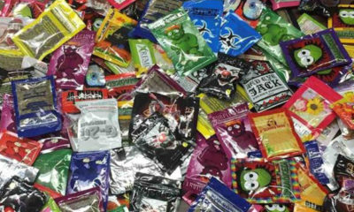 A temporary scheduling order from the DEA has placed six more synthetic cannabinoids found in “spice” and “K2” on Schedule I.