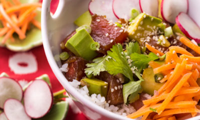 Not all of us are able to wade in the waters of Waikiki, but if you’re yearning to consume cannabis Hawaiian style, this poke infusion is a delicious bet.