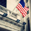 New York Stock Exchange Exterior Flag