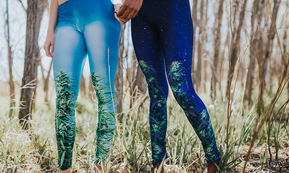 These leggings might not scream “medical marijuana” at first glance, but they’re a great ice-breaker for a discussion on why we need sungrown cannabis.