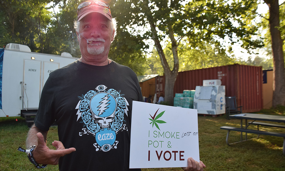 Registering Voters For the Cannabis Cause