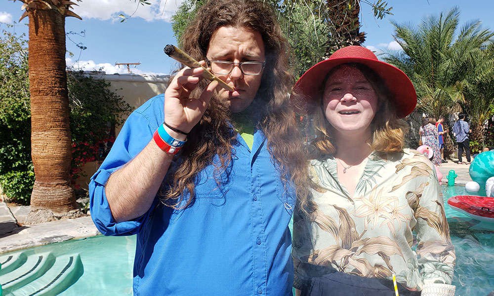 photo of Judging a Cannabis Contest at Coachella image