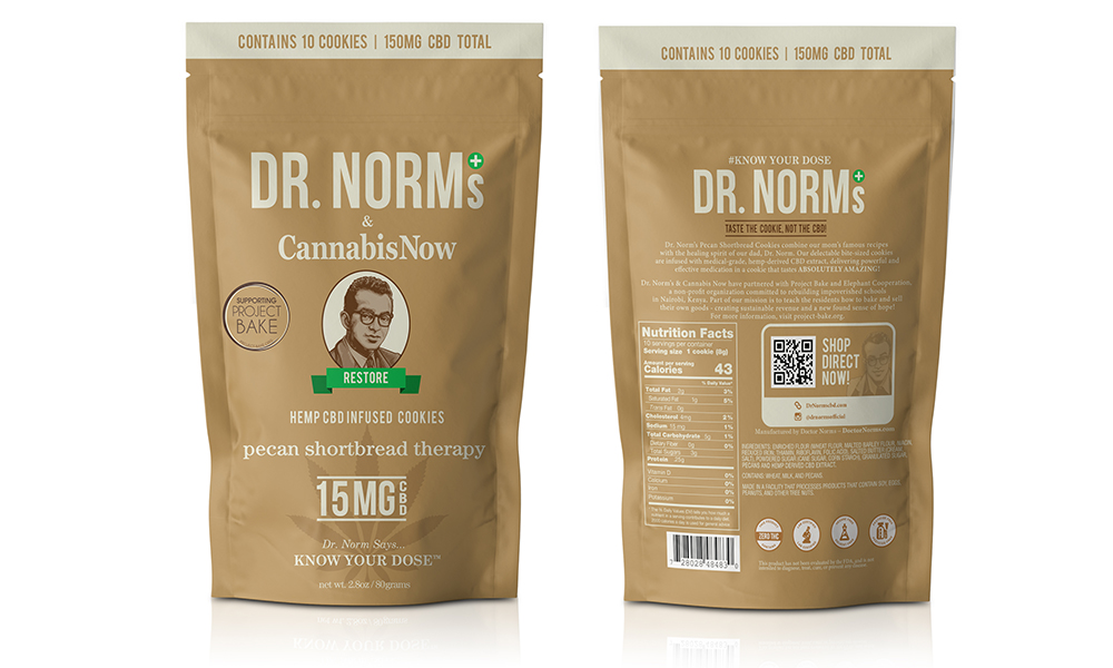Project Bake Dr. Norms partners with Cannabis now cookie