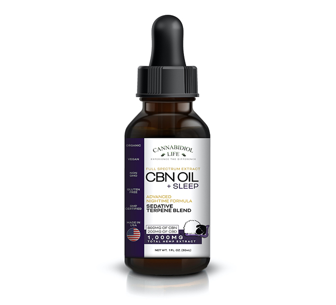 Fall Asleep Faster with Cannabidiol Life’s New CBN Oil