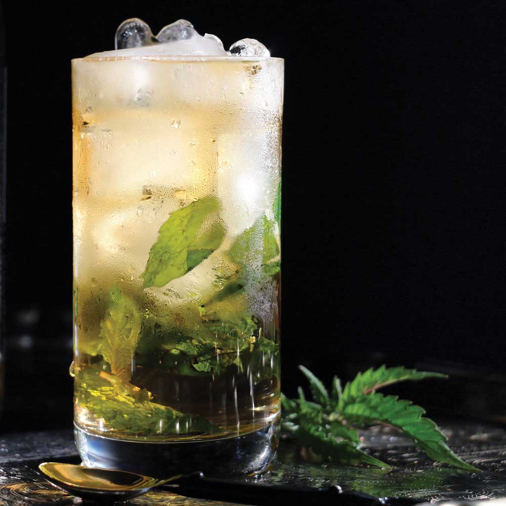 Cannabis-Infused Mojito Mocktail