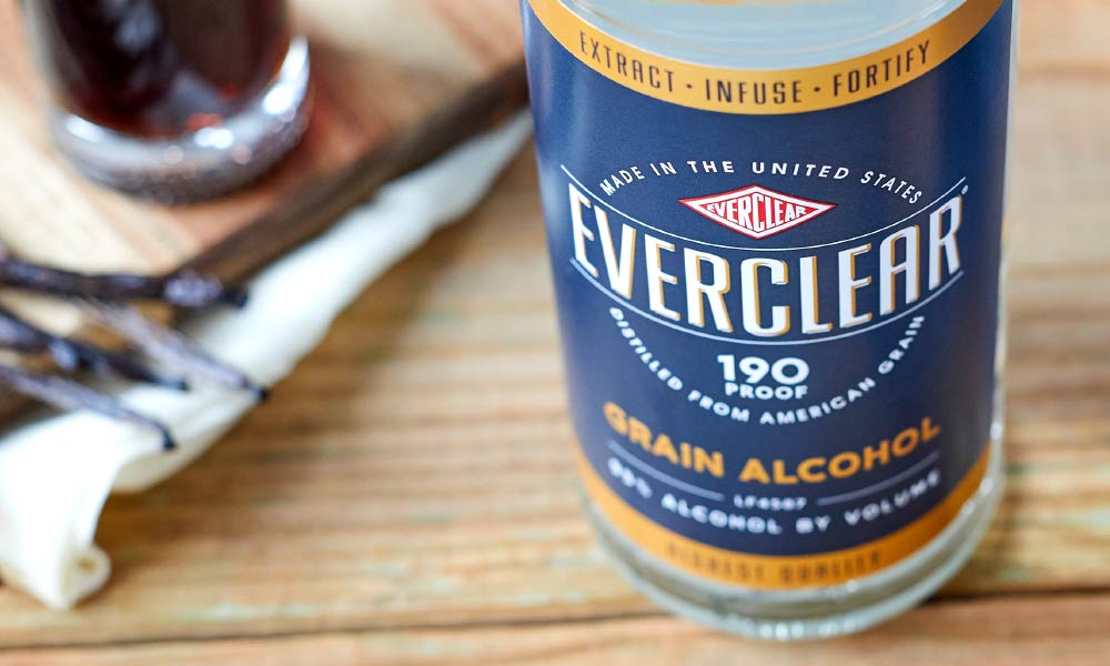 Everclear high proof grain alcohol