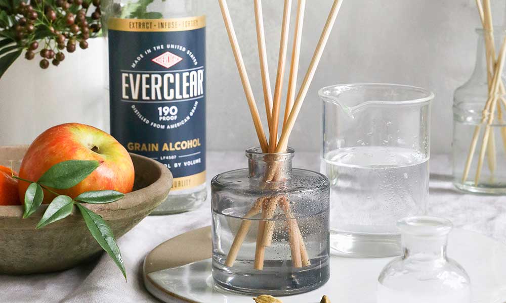 Essential oils made with Everclear grain alcohol