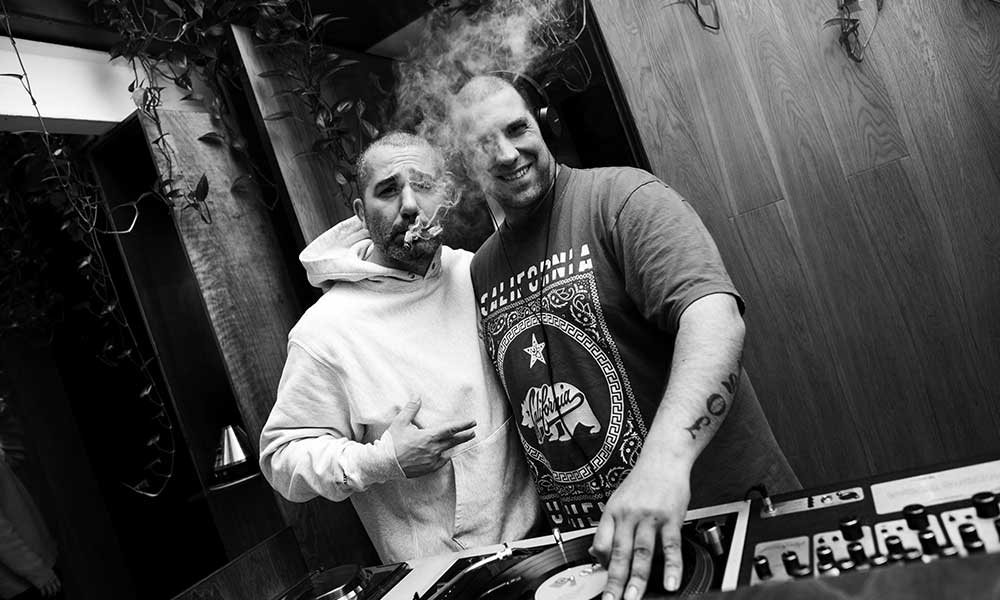 David Madilyan and DJ ZEACK at HQ Barcelona