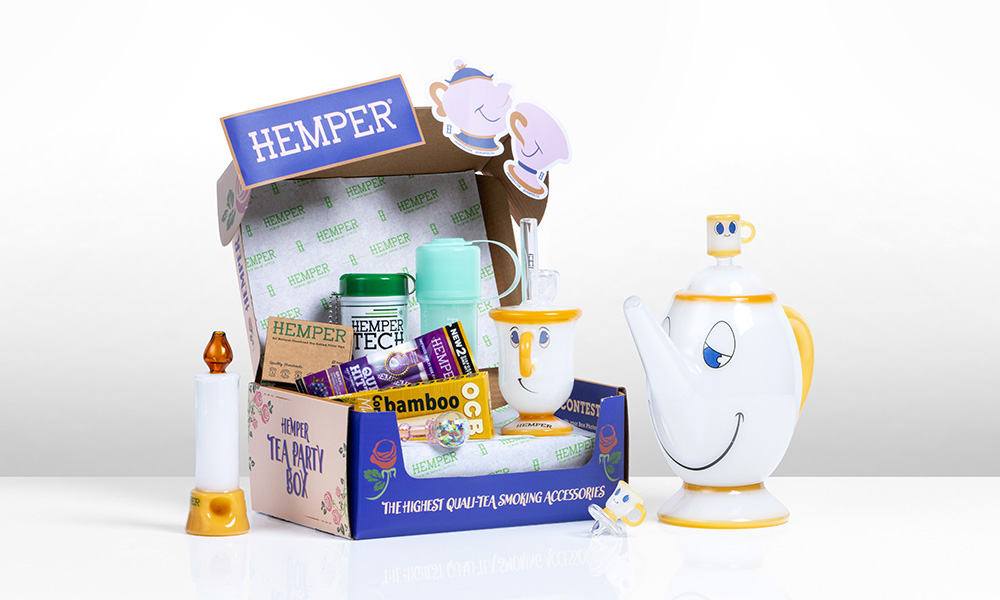 Hemper tea party cannabis box