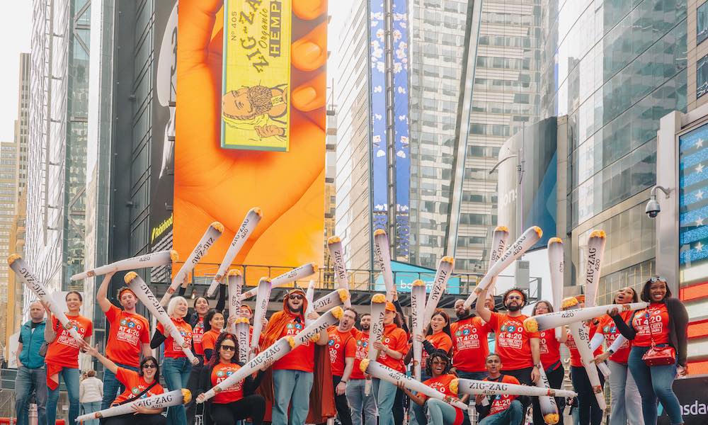 Cannabis Now 4/20 Countdown Presented by Zig-Zag in New York’s Times Square