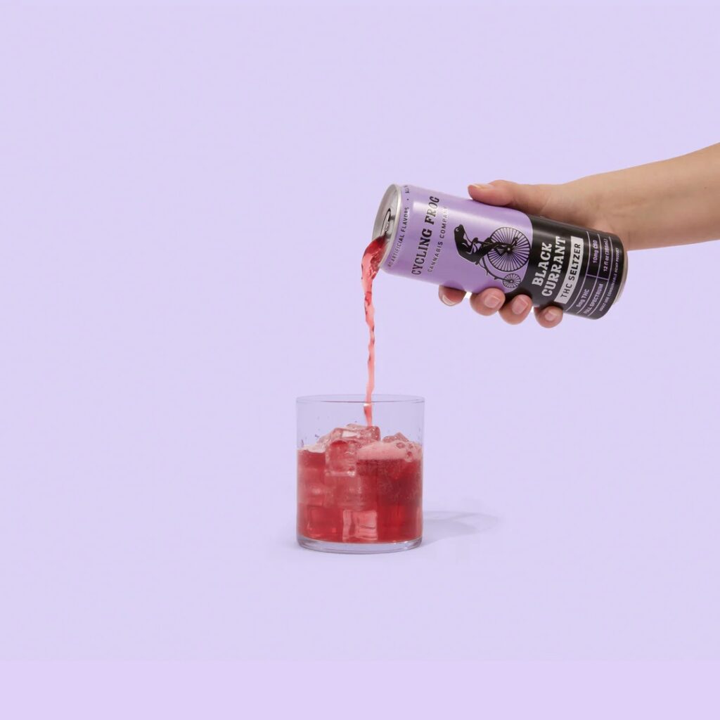 cycling frog black currant drink