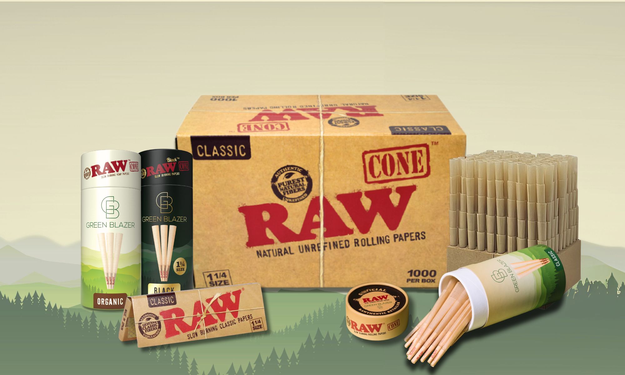 Green Blazer: Optimizing RAW Cones Delivery to Manufacturers and Smokers